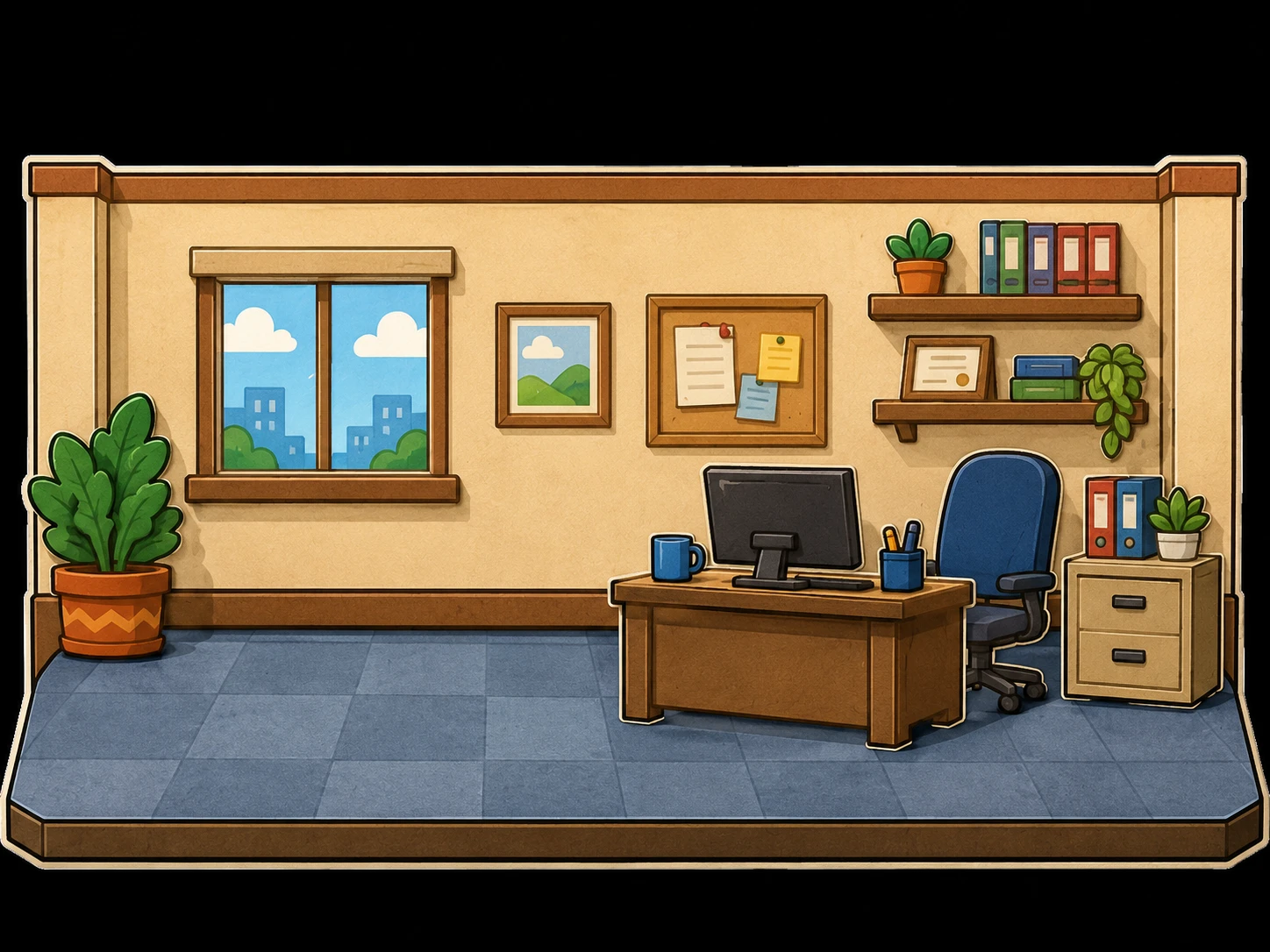 Scene background